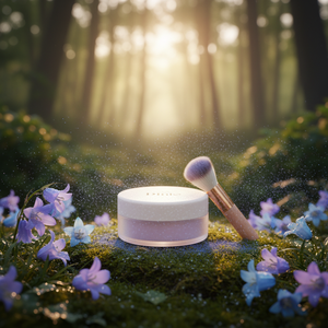 PRELUDE DINTO Fairy <b>Dust</b> Loose <b>Powder</b> 03 Bluebell Fairy Translucent Setting <b>Powder</b> Matte Finish Oil Control Face <b>Powder</b> - Product Image 3