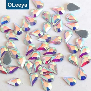 Piedras de Cristal Termoadhesivas de Alta Reflexión y Pegamento Fuerte, Forma Rectangular de 2.5*5mm, Estilo Austriaco, en Oferta - Product Image 2
