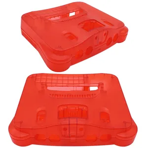 เคสพลาสติกใสสำหรับเครื่องเกม N64 ทุกรุ่น กล่องใสสำหรับเครื่องเล่นวิดีโอเกมย้อนยุค N64 อะไหล่พลาสติกใส - Product Image 4