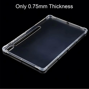 Étui transparent Laudtec pour tablette Samsung Galaxy Tab A7 Lite T220 T225 S7 Fe HD, protection anti-chute, anti-empreintes digitales - Product Image 3