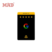 Carte d'avis Google NFC personnalisée Impression Promotion de la marque Engagement dans les médias sociaux