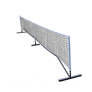 Filet de pickleball standard de 6,7 m avec roues, portable, installation rapide, <span class=keywords><strong>maille</strong></span> en polyester robuste, motif uni, pour compétition et entraînement - Product Image 2