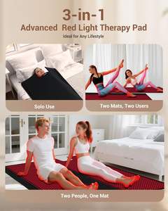 ถุงนอนบำบัดด้วยแสงสีแดงสำหรับใบหน้าและจมูก ครอบคลุมทั้งร่างกาย ความถี่ 10-40Hz แสง LED 660nm/850nm ช่วยบรรเทาอาการปวด ขนาด 180x90x30 ซม. - Product Image 4