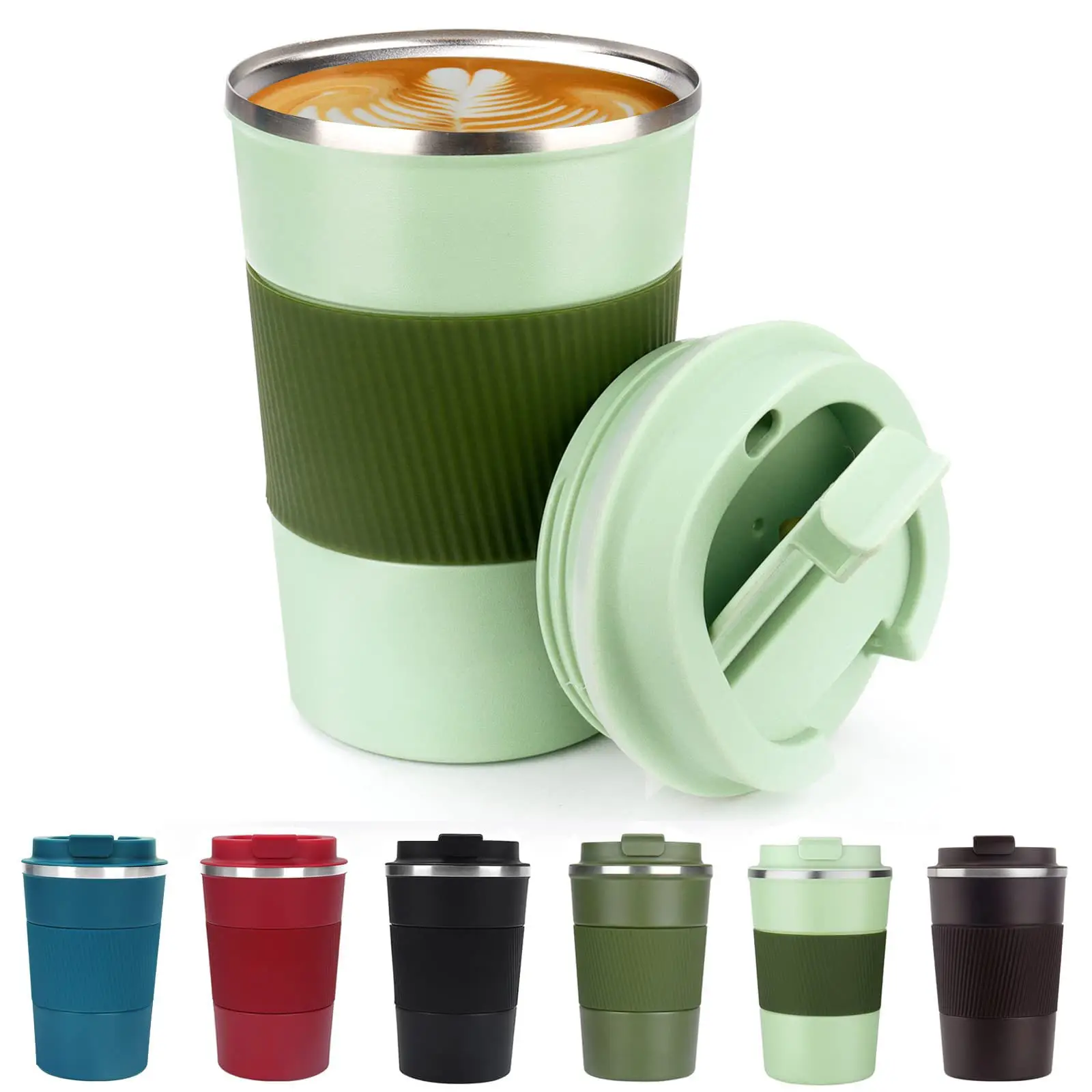 Best Sellers Vacuum Insulated Stainless Steel Tumbler Double Wall Travel Coffee Mug horoscope Cups With Silicone Sleeve
