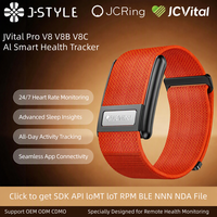 JCVital V8 V8B V8C 集团健康管理可穿戴设备解决方案 多用户管理员后端 支持自定义固件和界面