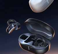Casque à conduction osseuse TWS True Wireless Open Ear de haute qualité avec boîtier de charge et affichage numérique de la batterie LED Jeu de puces JL