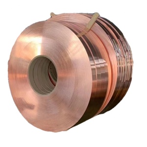 แผ่นทองแดง C10100 C11000 C10300 C12000 C12200 สำหรับงานไฟฟ้า  ทองแดงบริสุทธิ์ 99.9% แบบม้วน  ผลิตตามสั่ง - Product Image 1