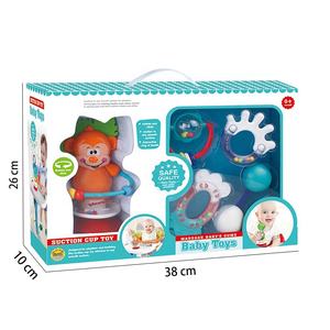 5 pièces <span class=keywords><strong>hochet</strong></span> bébé jouet anneau Musical main cloche bâton Animal mignon anneau <span class=keywords><strong>de</strong></span> dentition singe <span class=keywords><strong>ventouse</strong></span> bébé <span class=keywords><strong>hochet</strong></span> ensemble pour tout-petits - Product Image 5