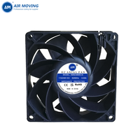 Ventilateur axial AM9238MECS EC 92x92x38mm 115/230VAC, débit d'air élevé 68.5CFM, certifié CE/ROHS, OEM/ODM pour serveur et imprimante 3D