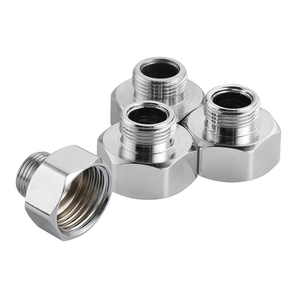 Nzman vòi cung cấp vòi Adapter, 1/2 nữ để 3/8 nam Reducer Adapter ống nối, dòng nước Adapter nén phù hợp - Product Image 1