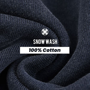 Sweat-shirt à capuche vintage personnalisé, lourd, délavé, en gros, ample, à épaules tombantes, décontracté, pour hommes et femmes - Product Image 2