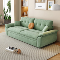 Runwood Neues Design Ausziehbares Schlafsofa Wohnzimmer-Möbelset Moderner Stil Hochwertiges Schlafsofa mit Stauraum