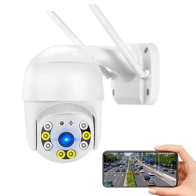 HD 1080p Wireless 360 PTZ WiFi Camera Home Security Video Surveillance 2-Way Audio Motion Detection Alarm 2MP Network IP Camera