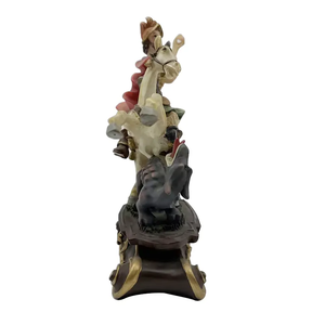 Estatua de San <span class=keywords><strong>Jorge</strong></span>, estatuilla de Navidad, arte 3D de resina <span class=keywords><strong>para</strong></span> decoración del hogar y la Iglesia, técnica pintada a mano <span class=keywords><strong>para</strong></span> recuerdos y regalos - Product Image 5