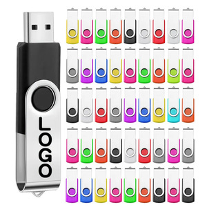 Custom Logo Metal New Swivel <b>USB</b> <b>2.0</b> Flash Drive 128MB-128GB High-Speed Read/Write 3-Year Warranty <b>A</b>-class Flash Expand - Product Image 6