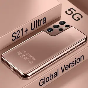 2022 뜨거운 판매 S21 스마트 폰 안드로이드 16GB + 512GB 7.3 인치 잠금 해제 OLED 화면 듀얼 SIM 게임 도매 휴대 전화 5g