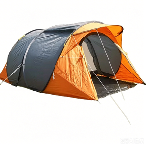 Tentes familiales d'extérieur à double couche, ouverture instantanée en <span class=keywords><strong>2</strong></span> <span class=keywords><strong>secondes</strong></span>, pour 4 personnes - Product Image 1