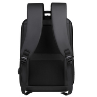 Sac à dos d'ordinateur portable léger et fin pour affaires, imperméable, multi-poches, avec port de charge USB pour le travail et les courts séjours