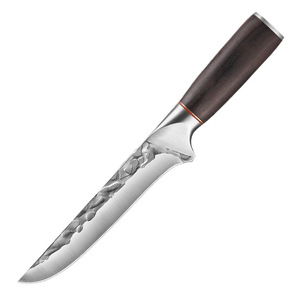 Couteaux de boucher professionnels forgés à la main, couteaux à désosser, à éplucher et à découper pour cuisines commerciales, supermarchés, vente au détail et découpe de viande. - Product Image 4