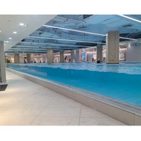 Panneau acrylique épais et robuste de haute qualité pour piscines, directement de l'usine, haute transparence, installation facile