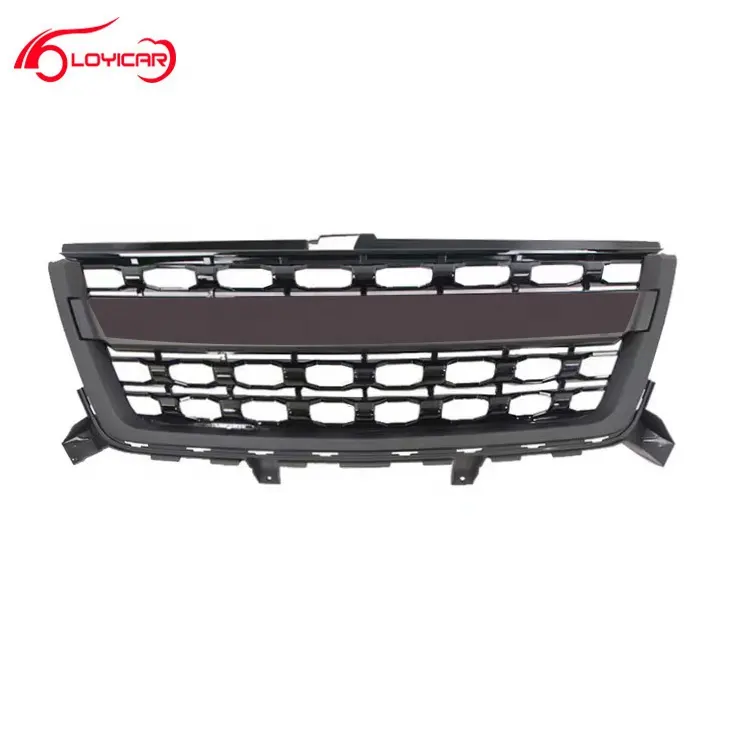 Auto Body Kit Parachoques delantero Parrillas Net Pickup Car con luces LED para Chevrolet Colorado 2016-2022 Parrillas delanteras de carreras