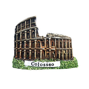 Aimants de réfrigérateur en résine peinte, souvenirs de voyage italiens, vente en gros transfrontalière directe fabricant, style européen - Product Image 5