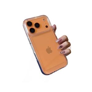 สำหรับ17PROMAX & IPhone16 & 15PLUS เคสแข็งอะคริลิคใสเรียบง่ายพร้อมป้องกันการกระแทกด้วยการกดร้อน - Product Image 5