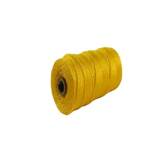 Hoge Kwaliteit Beste Vissen Touw 210d/36 Ply Pp Koord Wit Mix Gekleurd Pp Nylon Multifilament Touw