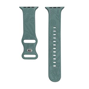 Correa de Silicona con Diseño de Diente de León Grabado con Láser en Dos Tonos para <span class=keywords><strong>Apple</strong></span> <span class=keywords><strong>Watch</strong></span> 8 7 6 5 4 3 <span class=keywords><strong>2</strong></span> 1 SE Ultra - Product Image 5