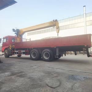 Dongfeng 10 Tonnen 6*4 LKW-Montierter Kran |   XCM9 SQS250-5 5-teiliger Ausleger |   Yuchai 220PS Euro V für Bau und Logistik - Product Image 3