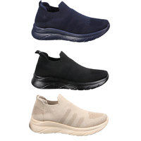 Chaussures de sport pour hommes, confortables et souples, en gros, printemps/été/automne, à enfiler, en maille respirante, tendance mode