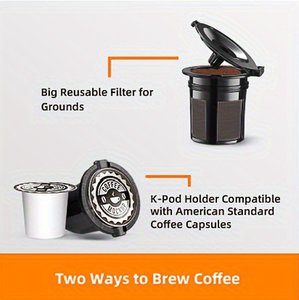 <span class=keywords><strong>Cafetera</strong></span> de Cápsulas Semiautomática Mini, <span class=keywords><strong>Cafetera</strong></span> Portátil para Cápsulas K-Cup y Multicápsulas - Product Image 6