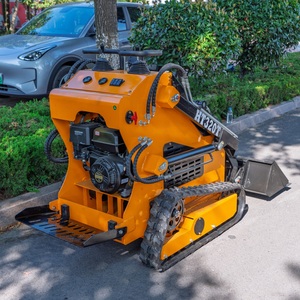 Mini-chargeuse HT320T à prix direct usine avec tarière pour bois - Product Image 2