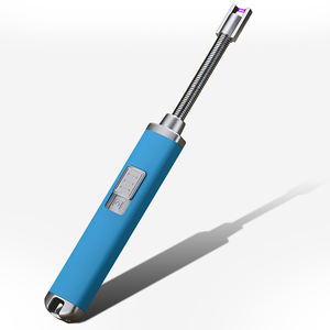 High Quality Wholesale Flameless Long Gas Stove 360-degree Rechargeable <b>Candle</b> Arc USB Lighter for Cigarettes Windproof Safety - Product Image 4