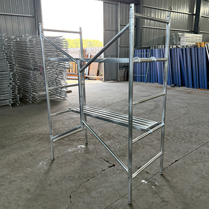 Di động giàn giáo nhôm di động mạ kẽm có thể gập lại khung nhẹ Modular nhôm giàn giáo di động - Product Image 1