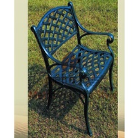 Chaise d'extérieur en fonte fabriquée à la main, chariot artisanal à bord médiéval, vente en gros pas cher,