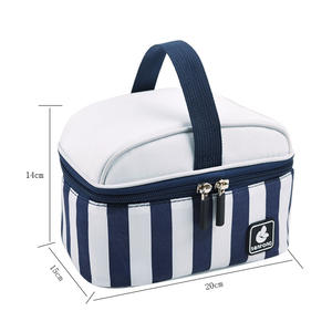 Grand sac non tissé bon marché pour livraison de nourriture d'épicerie sac fourre-tout isotherme sac isotherme - Product Image 4