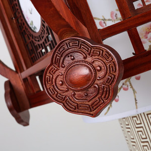 Lámpara colgante LED cuadrada de estilo chino para sala de estar, comedor, decoración del hogar, E27, con múltiples cabezales - Product Image 3