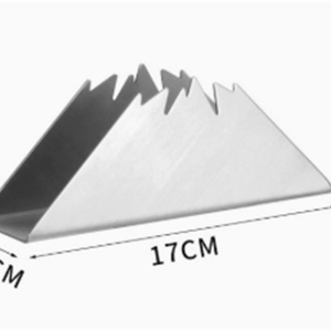 Porte-serviettes en papier vertical en métal créatif, porte-serviettes en acier inoxydable - Product Image 4