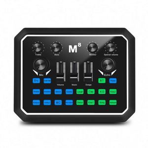 Carte son externe USB en gros pour YouTube, smartphone, PC, tablette, spectacle en direct, chant, avec interface Bluetooth - Product Image 1