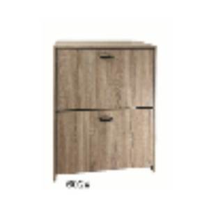 Zapatero moderno de madera con asas de plástico 37429-602 37429-603 - Product Image 1