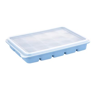 Moules à glaçons en silicone 15 moules à glaçons avec couvercle amovible bacs à glaçons réutilisables empilables pour whisky, aliments pour bébés - Product Image 6