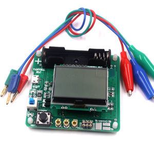 Versión de 3,7 V del medidor ESR del condensador del inductor <span class=keywords><strong>DIY</strong></span> GM328 probador de transistores multifunción - Product Image 1