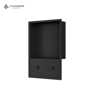 Vente directe d'usine 304 en acier inoxydable intégré en acier inoxydable Niches de <span class=keywords><strong>douche</strong></span> étagère pour hôtel salle de bain organisateur dans <span class=keywords><strong>niche</strong></span> murale - Product Image 5