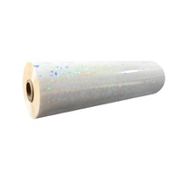 Film de Laminage Thermique BOPP Translucide Doux et Anti-Humidité en Gros pour Usine, Motif Verre Brisé, pour Supermarchés et Épiceries
