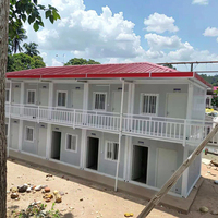 Maison modulaire préfabriquée, conteneur préfabriqué de 20 pieds, facile à installer, conteneur détachable