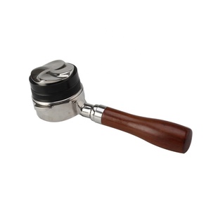 Prensador y Nivelador de Espresso de Acero Inoxidable con Doble Cabezal y Profundidad Ajustable - Product Image 4