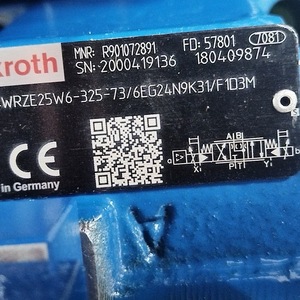 วาล์วปรับสัดส่วนเร็กซ์รอธ รุ่น 4WRZE25W6-325-73 ชิ้นส่วนควบคุมไฮดรอลิกสำหรับอุตสาหกรรม - Product Image 2