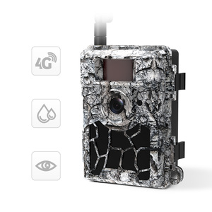 Caméra de sécurité et de chasse en plein air WILLFINE avec panneau solaire, communication par carte SIM 4G Cloud et <span class=keywords><strong>capture</strong></span> d'images HD - Product Image 1