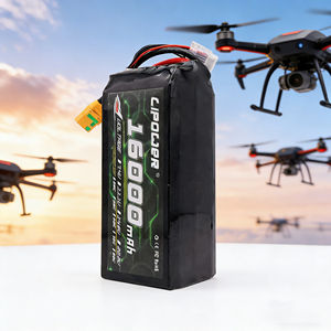 Batterie Lipo rechargeable 16000mAh pour voiture de course RC, bateau, drone agricole, pulvérisateur de plantes, UAV, prix d'usine - Product Image 1